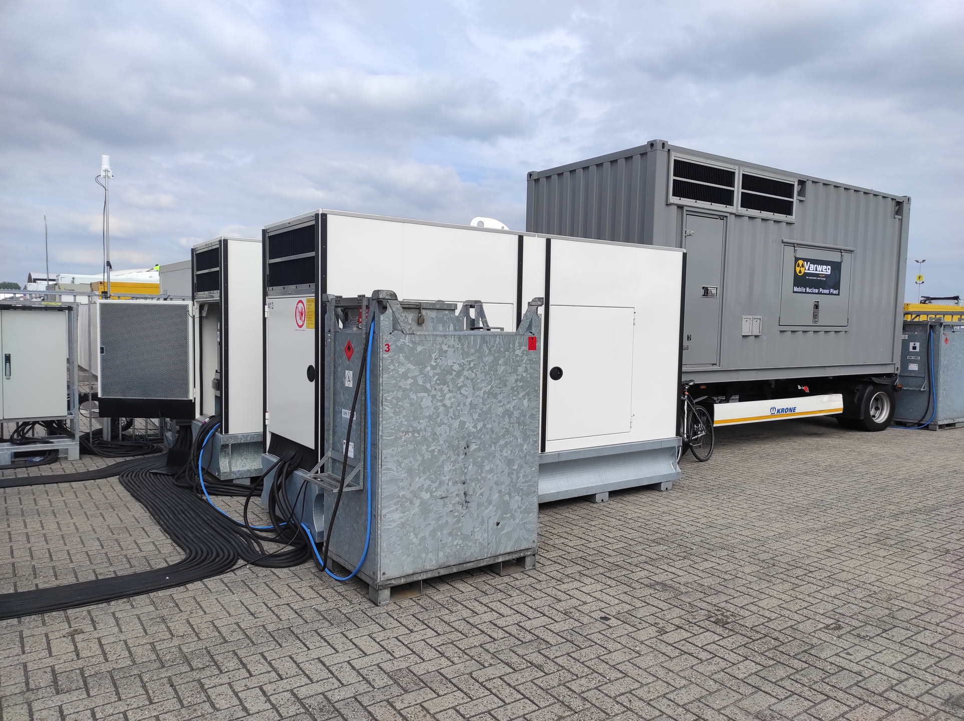 Varweg op evenement